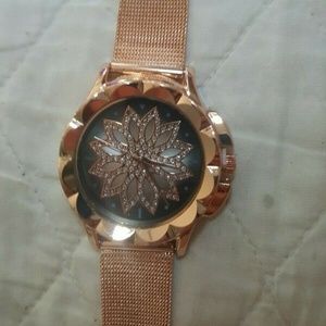 Luxury Women Fashion Rhinestone Casual Quartz Watc